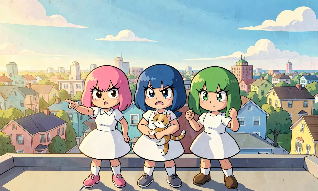 The Powerpuff Girls (1998)