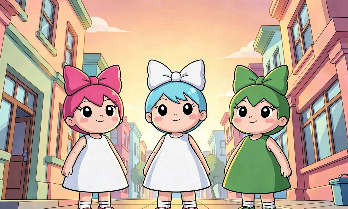 The Powerpuff Girls' Uniform